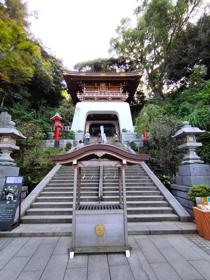 江の島の頂上から海を眺める一棟ヴィラ 一組限定貸切 The Enoshima Villa Ao فوجيساوا المظهر الخارجي الصورة